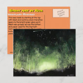 Waldgeheimnis Postkarte (Vorne/Hinten)