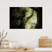 Waldgeist Poster (Küche)