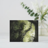 Waldgeist Postkarte (Stehend Vorderseite)