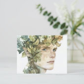 Waldgeist Postkarte (Stehend Vorderseite)