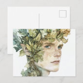 Waldgeist Postkarte (Vorne/Hinten)
