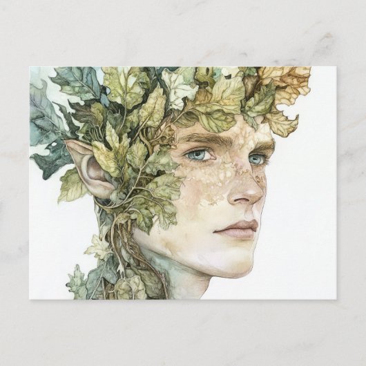 Waldgeist Postkarte (Vorderseite)