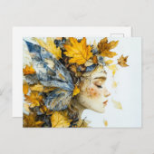 Waldgeist Postkarte (Vorne/Hinten)