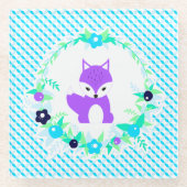 Waldgeschichte Glasuntersetzer (Vorderseite)