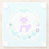 Waldgeschichte Glasuntersetzer (Rückseite)