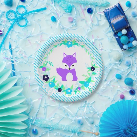 Waldgeschichte Pappteller (Party)