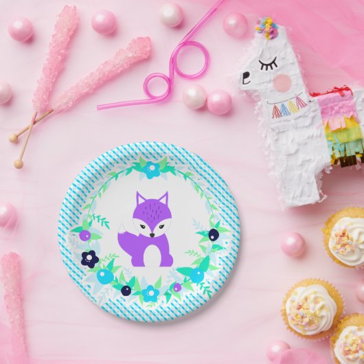 Waldgeschichte Pappteller (Party)