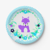 Waldgeschichte Pappteller (Vorderseite)