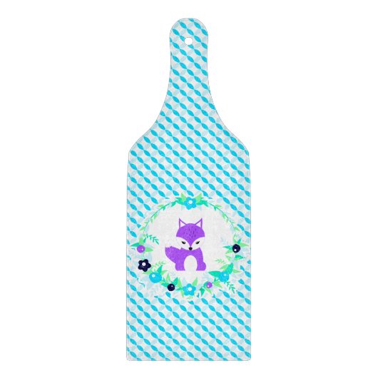 Waldgeschichte Schneidebrett (Vorderseite)