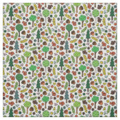 Waldgeschöpf-Gewebe Stoff (Muster)