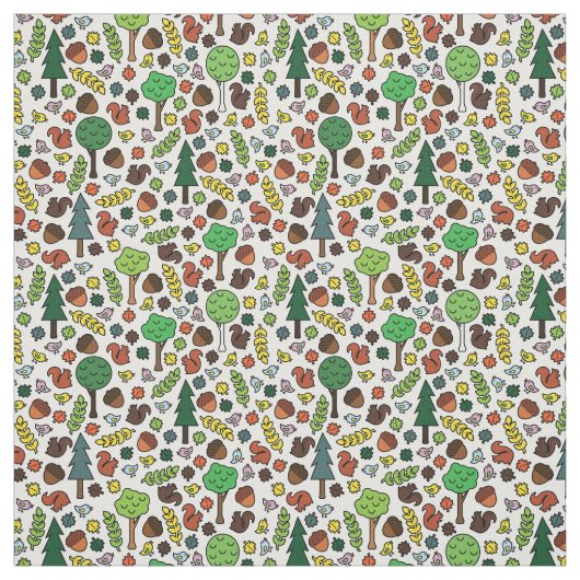 Waldgeschöpf-Gewebe Stoff (Muster)