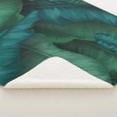 Waldgestaltung Inspiriert Kissen Sherpadecke (3/4)