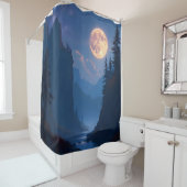 Waldglanz Duschvorhang (Beispiel)