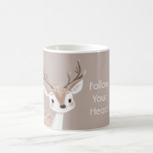 Waldglücklicher Hirsch Kaffeetasse