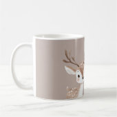 Waldglücklicher Hirsch Kaffeetasse (Links)