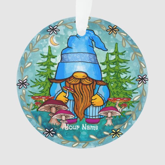 Waldgnom ornament (Vorderseite)
