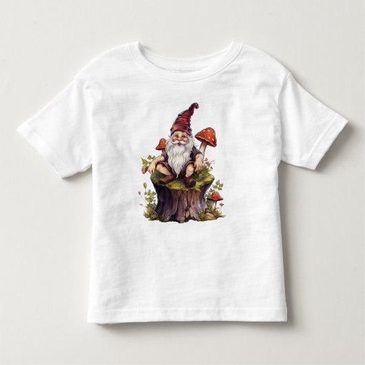 Waldgnome Kleinkind T-shirt (Vorderseite)