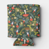 Waldgnome und Pilze Dosenkühler (Rückseite)