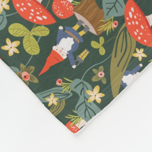 WaldGnomes Fleecedecke (Ecke)