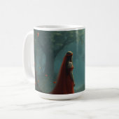 Waldgöttin Kaffeetasse (Vorderseite Links)