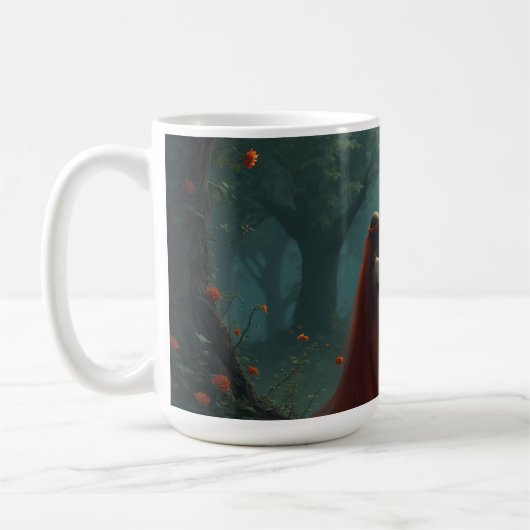 Waldgöttin Kaffeetasse (Links)