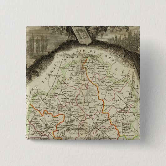 Waldgrenzen Button (Vorderseite)