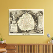 Waldgrenzen Leinwanddruck (Insitu (Wohnzimmer))