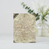 Waldgrenzen Postkarte (Stehend Vorderseite)