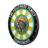 Waldgrizzle mit Ziel Dartscheibe (Vorderseite rechts)