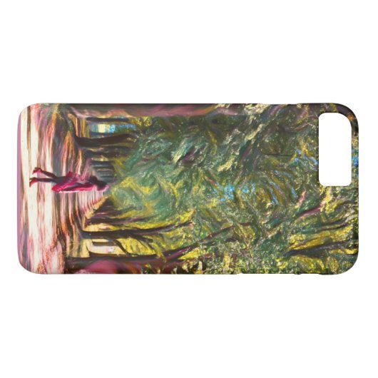 Waldgrump-Straße iPhone 8 Case-Mate iPhone Hülle (Rückseite (Horizontal))