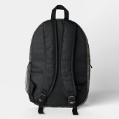 Waldgrün Digital-Tarnmuster Bedruckter Rucksack (Rückseite)