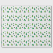 Waldgrün. Geschenkpapier (Flach)