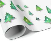 Waldgrün. Geschenkpapier (Rolleneckpunkt)