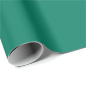 Waldgrün Geschenkpapier (Rolleneckpunkt)