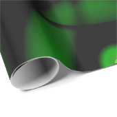 Waldgrün Geschenkpapier (Rolleneckpunkt)