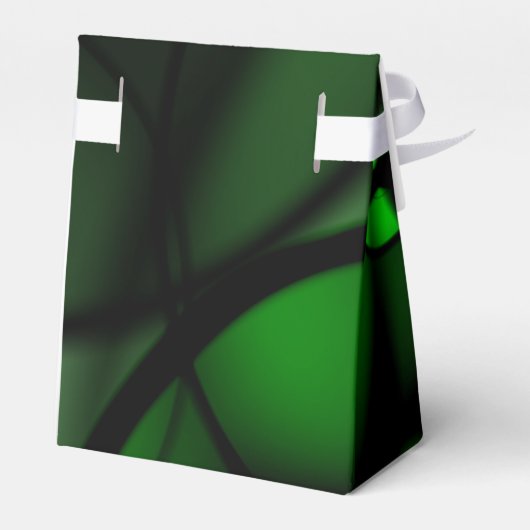 Waldgrün Geschenkschachtel (Rückseite)