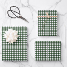 Waldgrün Gingham