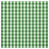 Waldgrün Gingham-Muster Stoff (Muster)