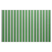 Waldgrün, grau und schwarz farbiges Muster Stoff (Fat Quarter (45,7 x 55,9 cm))