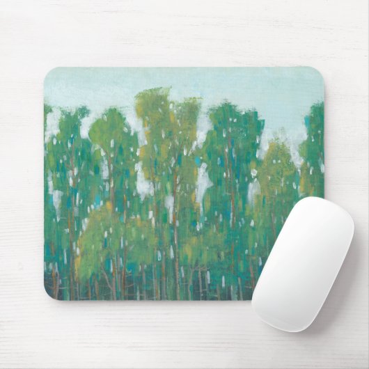 Waldgrün II Mousepad (Mit Mouse)