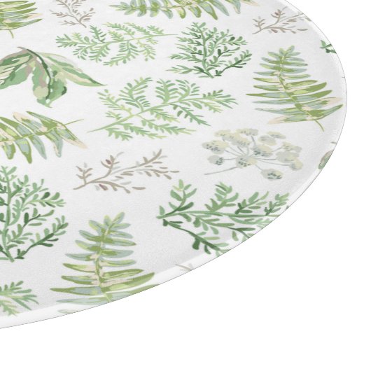 Waldgrün kopieren schneidebrett (Ecke)