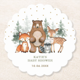 Waldgrün Kuchentopferduschfavoriten Untersetzer