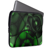Waldgrün Laptopschutzhülle (Vorne Rechts)
