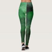 Waldgrün Leggings (Rückseite)