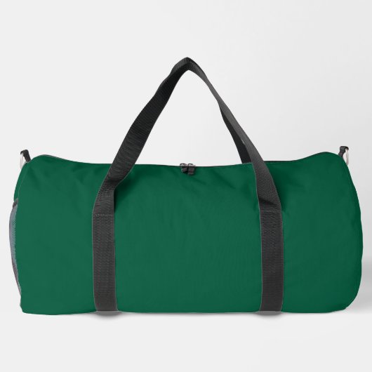 Waldgrün Mit Monogramm Duffle Bag (Rückseite)