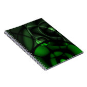 Waldgrün Notizblock (Rechte Seite)