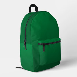 Waldgrün Subtile Gradient-Töne Bedruckter Rucksack