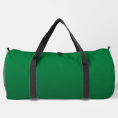 Waldgrün Subtile Gradient-Töne Duffle Bag (Rückseite)