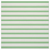 Waldgrün und beige farbige Linien Stoff (Muster)