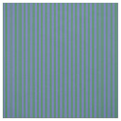 Waldgrün und mittelblau farbiges Muster Stoff (Muster)